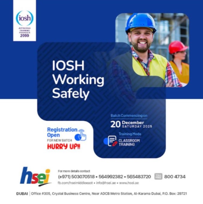 IOSH Working Safely