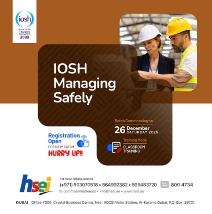 IOSH Managing Safely